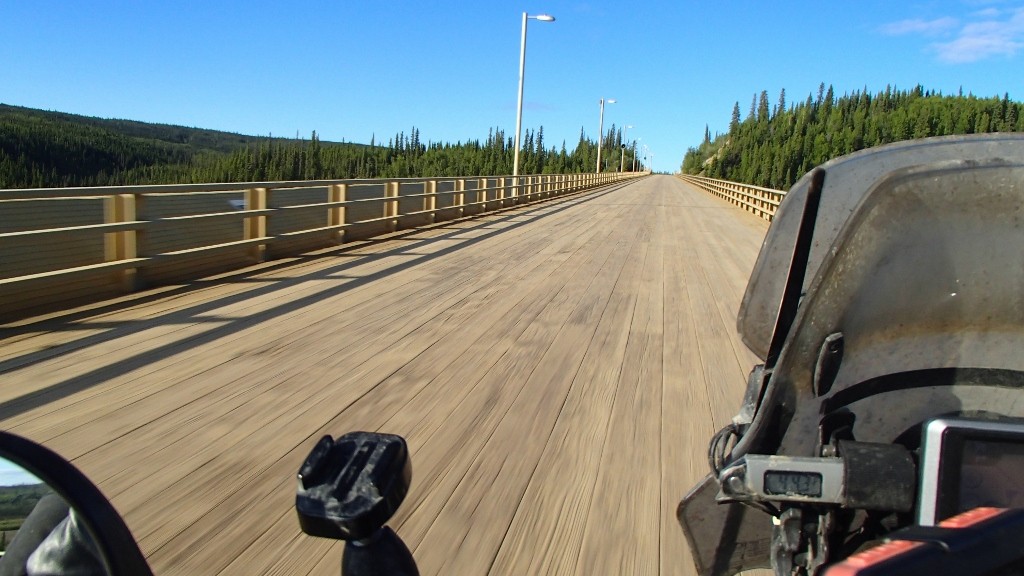 Crossing the Yukon River